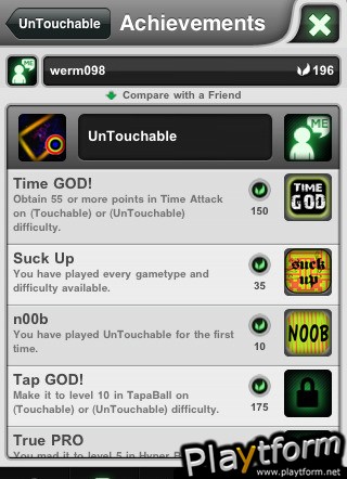 UnTouchable (iPhone/iPod)