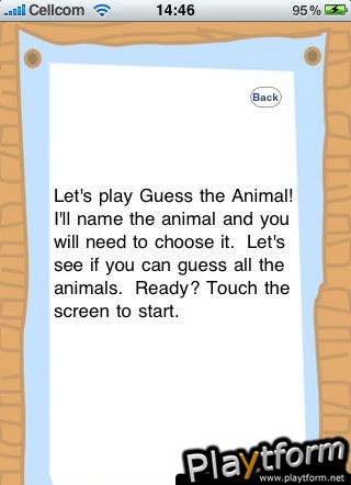 Guess the Animal (iPhone/iPod)