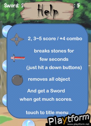 Sword Of Ninja (iPhone/iPod)