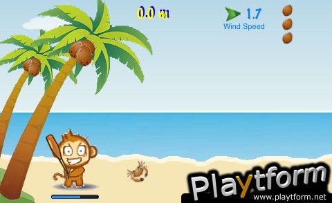 Air CocoMon: Free Flight of the Monkey's Coconut (iPhone/iPod)