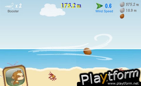 Air CocoMon: Free Flight of the Monkey's Coconut (iPhone/iPod)