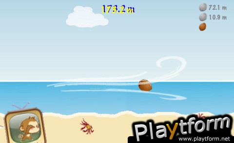 Air CocoMon: Free Flight of the Monkey's Coconut (iPhone/iPod)