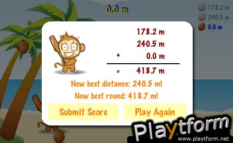 Air CocoMon: Free Flight of the Monkey's Coconut (iPhone/iPod)