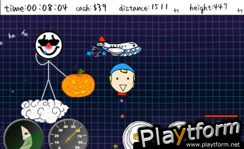 A Doodle Fly - Fly to the Moon (iPhone/iPod)