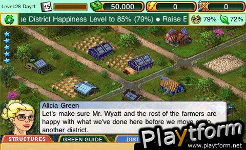 National Geographic's Plan It Green - The Game (iPhone/iPod)