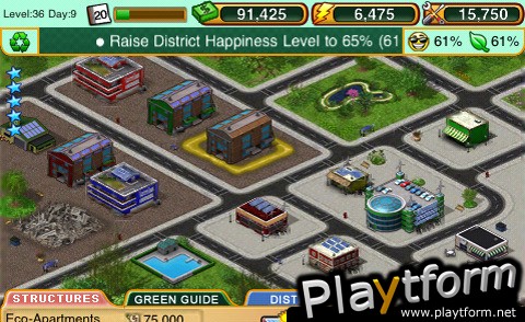 National Geographic's Plan It Green - The Game (iPhone/iPod)