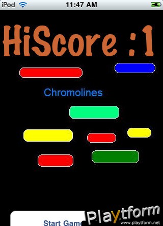 Chromolines (iPhone/iPod)