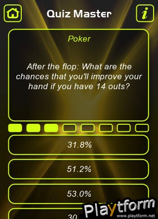 Poker Trivia Quiz (iPhone/iPod)