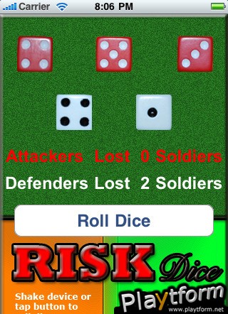 RiskDice Shaker (iPhone/iPod)