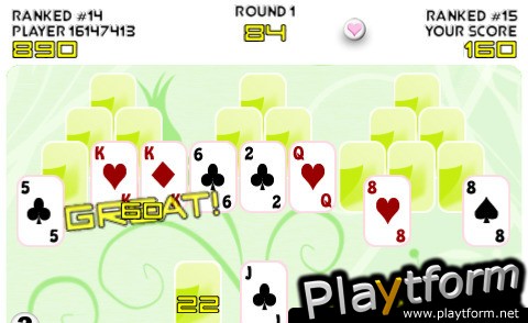 Arcade Solitaire: TriTowers (iPhone/iPod)