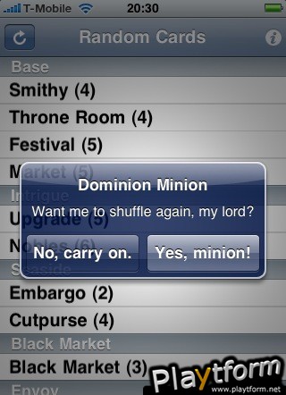 Dominion Minion (iPhone/iPod)