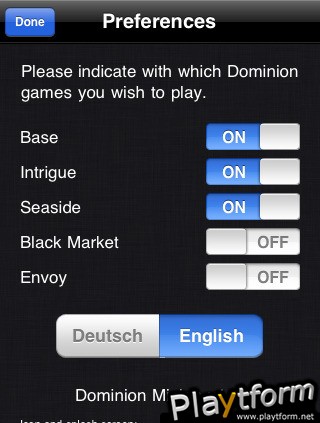 Dominion Minion (iPhone/iPod)