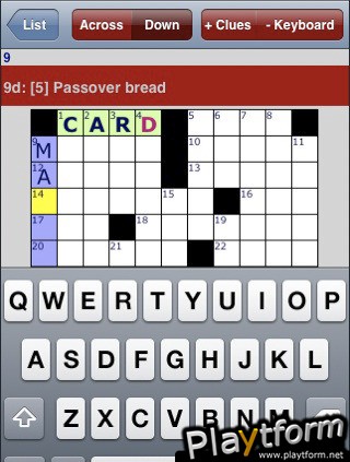 EZ-30! Crosswords 05 (iPhone/iPod)