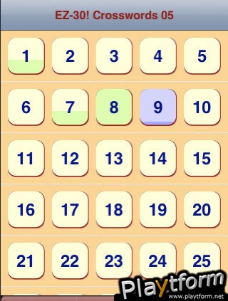 EZ-30! Crosswords 05 (iPhone/iPod)